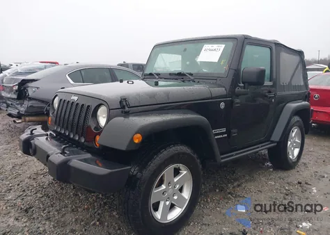 2012 Jeep Wrangler Sport z USA, uszkodzony, nr VIN 1C4AJWAG8CL262755